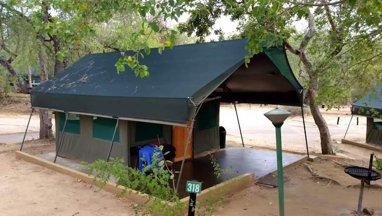 safari tents skukuza